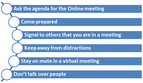 Tips on how to make your online meetings more effective Tips on how to make your online meetings more effective