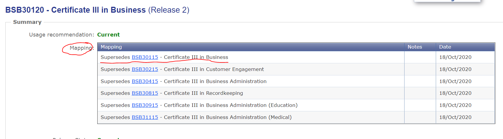 BSB30120 - Certificate III in Business (Release 2) BSB30120 - Certificate III in Business (Release 2)